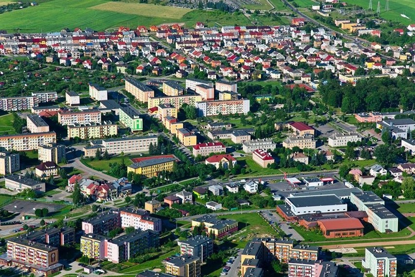 Kolno to jedno z najstarszych miast w województwie podlaskim. Tak wygląda z lotu ptaka! [ZDJĘCIA]