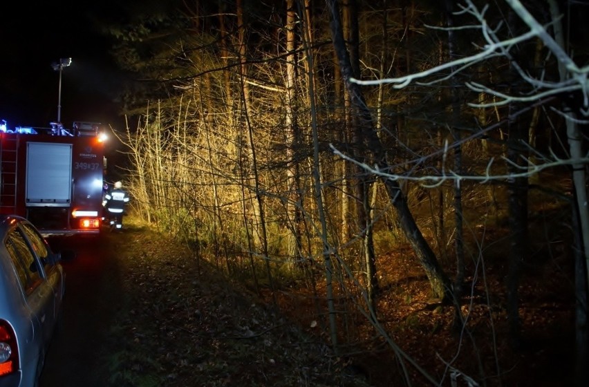 W lesie pod Barcinem znaleziono ciało mężczyzny