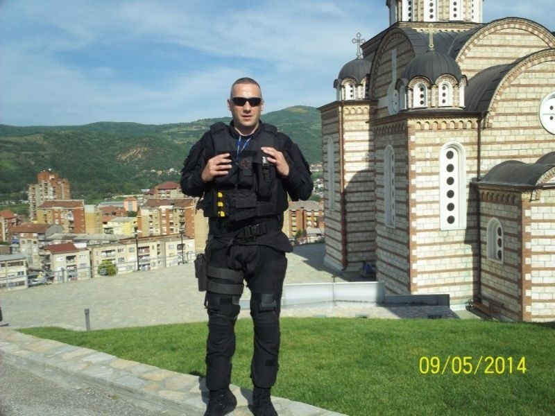 Sierż.szt. Piotr Sobieski w policji służbę pełni od maja...