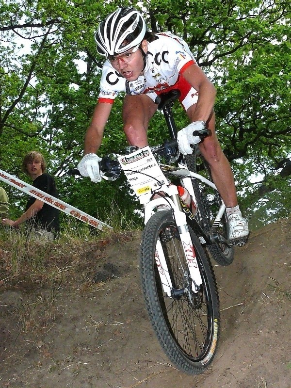 na trasie wyścigu MTB Jelenia Góra Trophy 2009