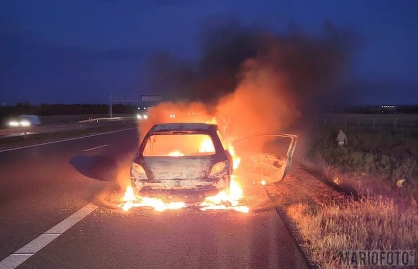 Dziś nad ranem na autostradzie A4, na granicy powiatów...