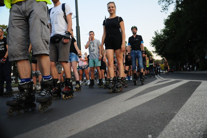 Kraków, Rolki i My. Wakacyjny przejazd rolkowy ulicami miasta [ZDJĘCIA]