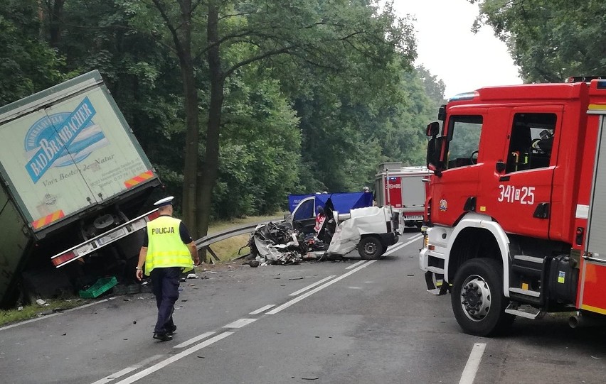 Tragiczny wypadek na DK25. W środę rano na trasie Kalisz -...