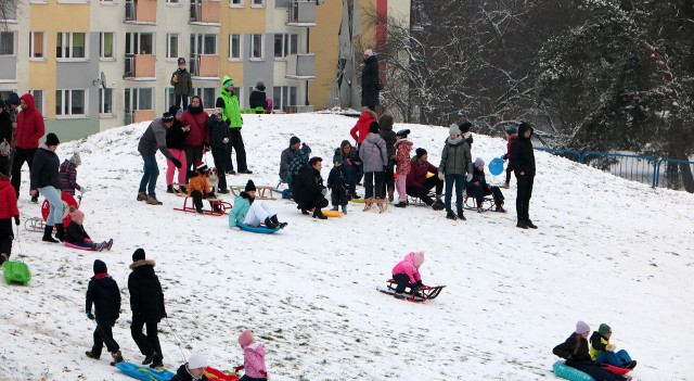 Zimowe szaleństwa na Osadzie Grud w Grudziądzu