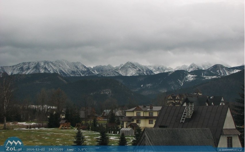 W Tatrach leży już trochę śniegu, ma padać także w Boże...