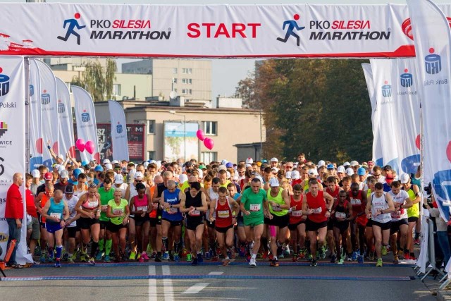 Uczestnicy PKO Silesia Marathon wystartują z Katowic i przebiegną cztery śląskie miasta