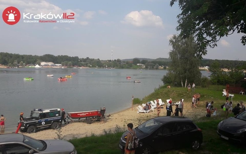 Kryspinów. Utonął mężczyzna. Wskoczył do akwenu z roweru wodnego