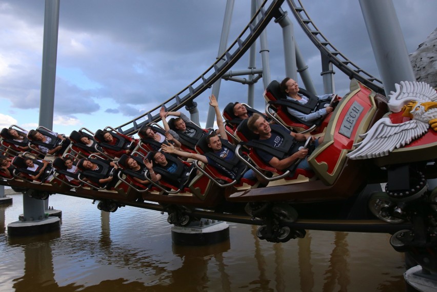 Lech Coaster to największa atrakcja Śląskiego Wesołego...