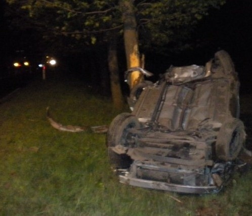 Wypadek pomiędzy Opolem a Krapkowicami w sobotę. Pijany kierowca zabił motorowerzystę.