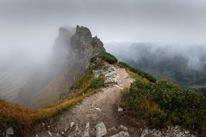 Tatry pełne są niesamowitych szlaków. Wiele wiedzie...