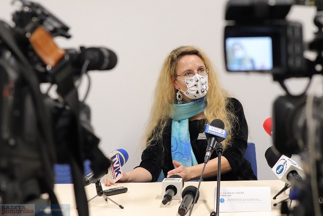 We wtorek 26 stycznia Karolina Welka, dyrektorka szpitala we Włocławku, zorganizowała konferencję prasową dotyczącą dodatkowej partii szczepionek