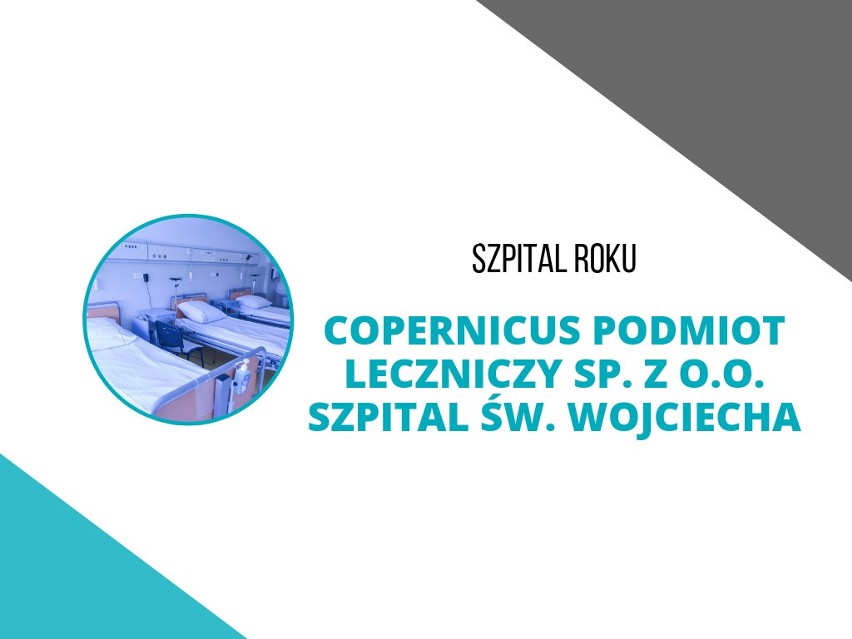 O tytuł Szpitala Roku walczy obecnie COPERNICUS Podmiot...