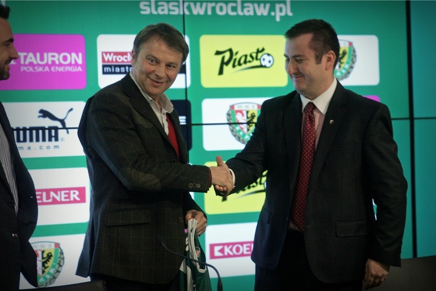 Tadeusz Pawłowski - nowy trener Śląska Wrocław