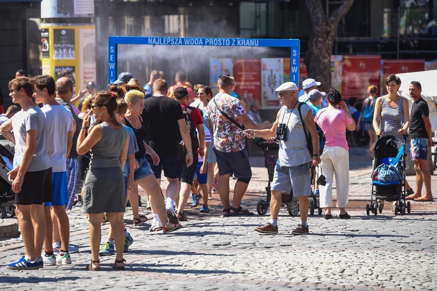 Żar leje się z nieba w Zakopanem. Turyści szukają ochłody [ZDJĘCIA]