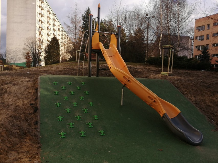 Nowy plac zabaw na osiedlu Krowodrza Górka jest już czynny.