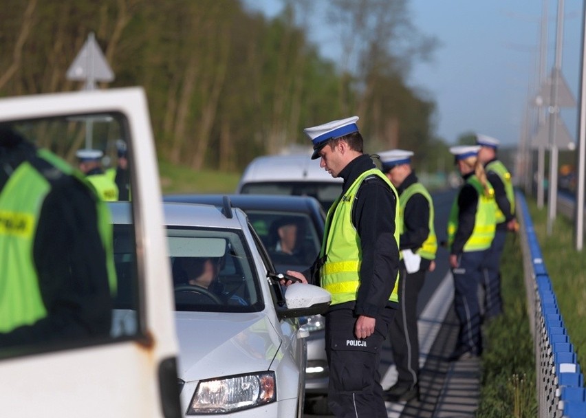 Zielonogórscy policjanci sprawdzali trzeźwość kierowców na...