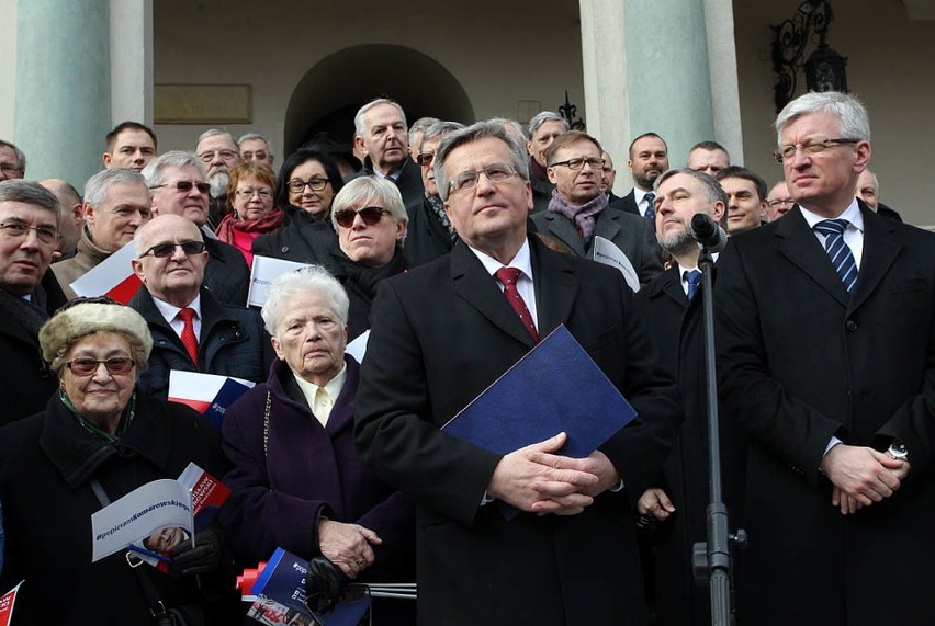 Prezydent Komorowski w Poznaniu