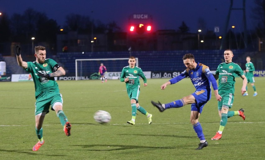 Ruch Chorzów wygrał z Foto-Higieną Gać 4:0...