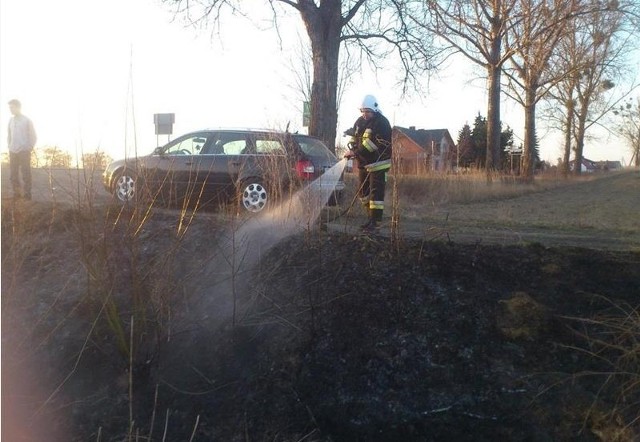 Pożar w Praszce-Pilawach