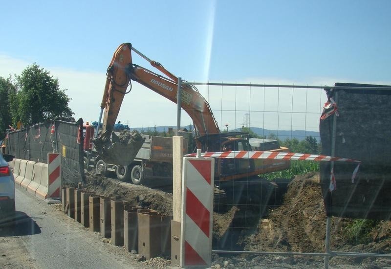 Kęty. Utrudnienia na drodze wojewódzkiej 948. 