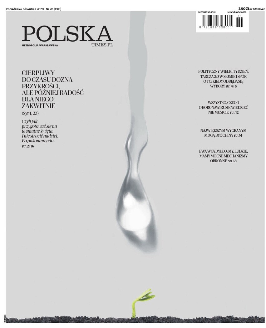 Okładki Tomasza Bocheńskiego nagrodzone w 22. edycji European Newspaper Award