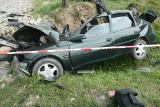 Wypadek w Jazowsku – dwie osoby nie żyją [ZDJĘCIA]