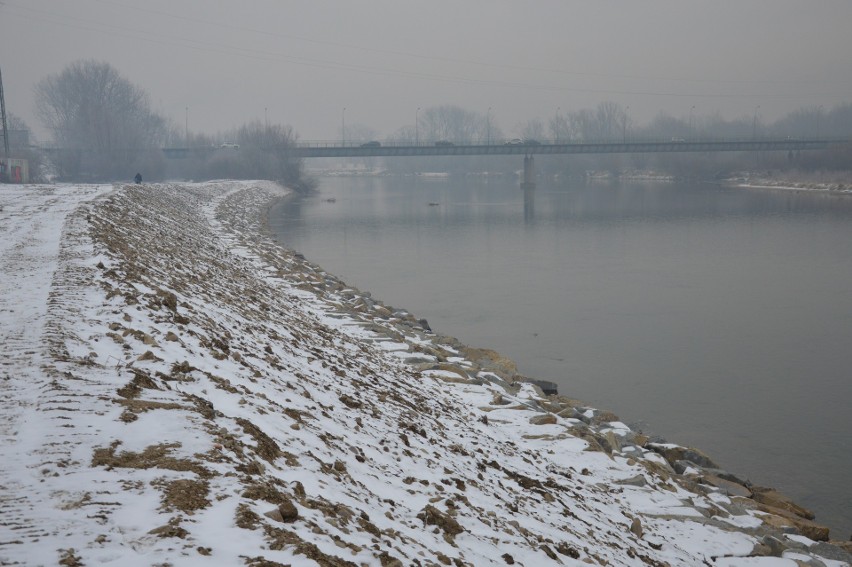 Brzeg Dunajca zabezpieczono na odcinku 550 metrów