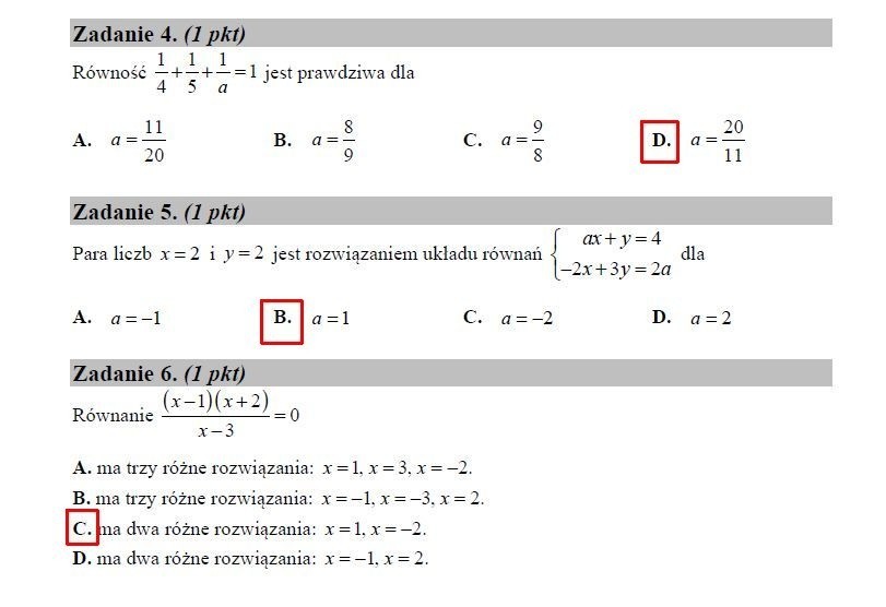 MATURA 2019 MATEMATYKA ODPOWIEDZI NOWA FORMUŁA. Matura z matematyki -  poziom podstawowy 7.05.2019 - arkusz CKE, zadania, rozwiązania | Dziennik  Bałtycki