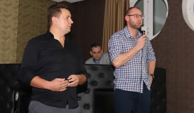 O ambitnych planach mówili prezes Dominik Fiuk i trener Tomasz Kołodziejczyk.