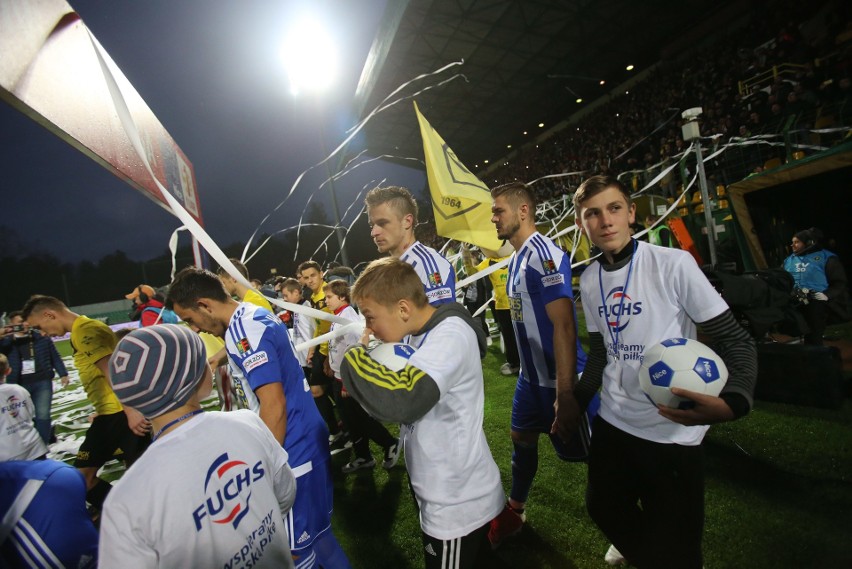 GKS Katowice - Ruch Chorzów: kibice GieKSy