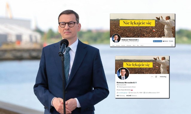 Mateusz Morawiecki zmienił zdjęcia w mediach społecznościowych. Wymowny gest premiera w obronie Jana Pawła II.