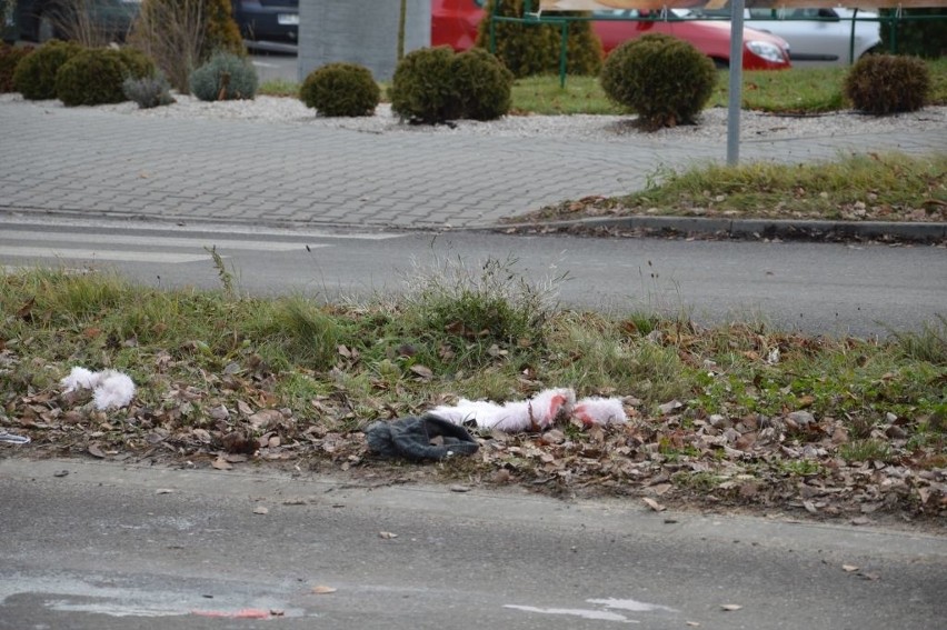 Śmiertelne potrącenie w Ostrowcu Świętokrzyskim. 80-latka zmarła w drodze do szpitala (ZDJĘCIA)