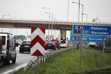 Kraków. Rozpoczął się remont wiaduktu nad A4. Na autostradzie tworzą się korki [ZDJĘCIA]