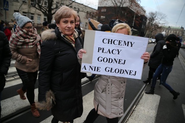 Protest we Wrocławiu