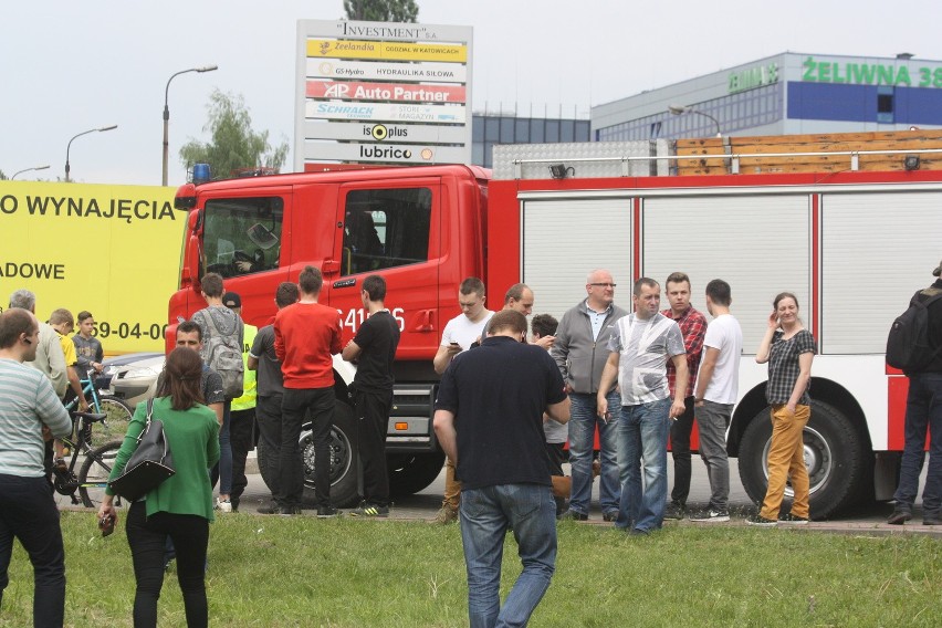 Pożar w Katowicach. Co dostało się do powietrza? [WIDEO, ZDJĘCIA]