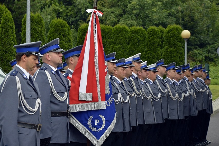 Gorlice. Święto policji, wręczono awanse i podziękowano za ciężką służbę [ZDJĘCIA]