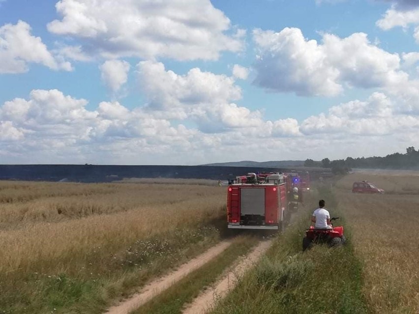 Do pożaru w Dębczynie pod Białogardem doszło w piątek...