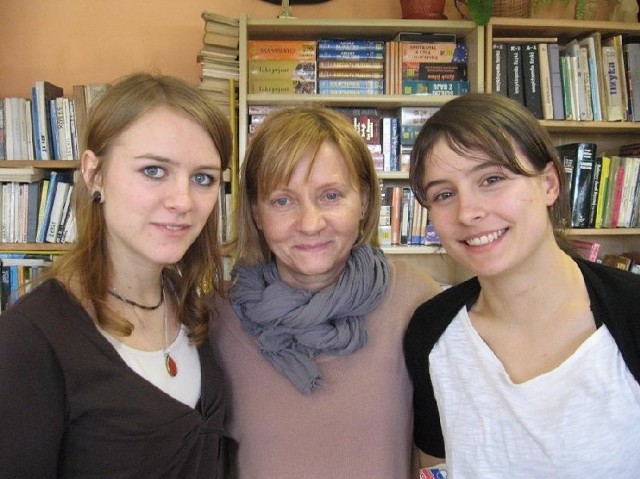 Na zdjęciu od lewej: Estera Wróbel, Bogusława Heinecke i Liza Hufnagel