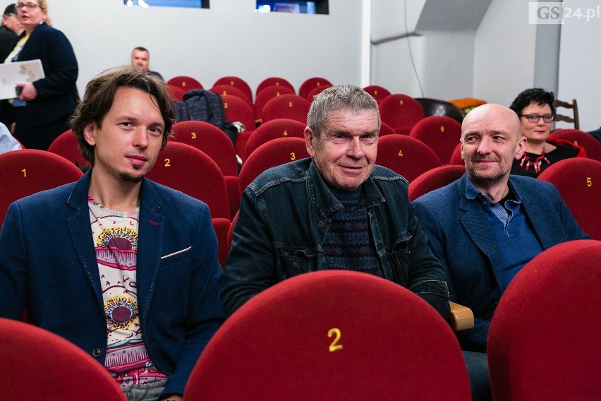 Lech Dyblik na premierze szczecińskiego filmu "Świdwie Sanctus"