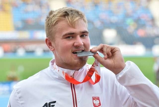 Lekkoatletyka, mistrzostwa świata juniorów, BydgoszczLekkoatletyka, Oskar Stachnik rzut dyskiem