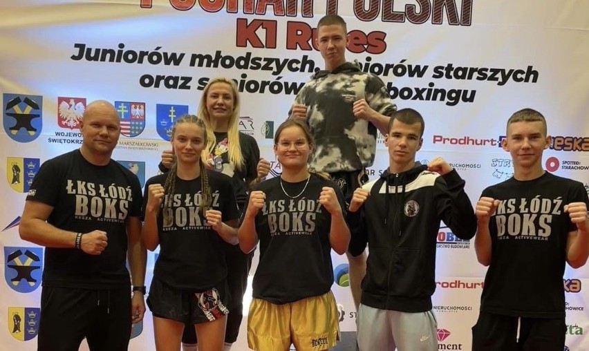 Kickbokserzy ŁKS spod herbu Przeplatanki walczyli z sukcesami w Pucharze Polski K-1. ŁKS Family