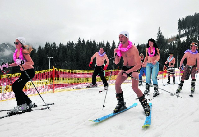 Bikini Skiing, czyli wiosenne szusowanie w ośrodku Jasna