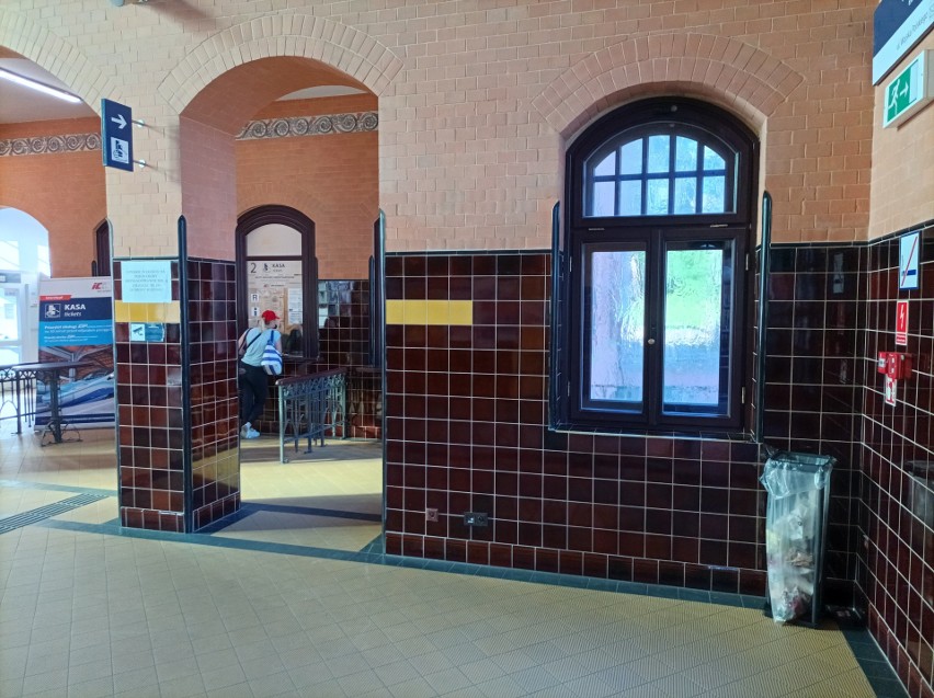 Tak wygląda wyremontowany dworzec w Iławie.