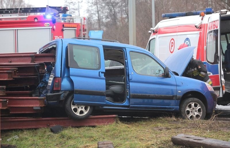 Wypadek na ul. Gdańskiej w Szczecinie