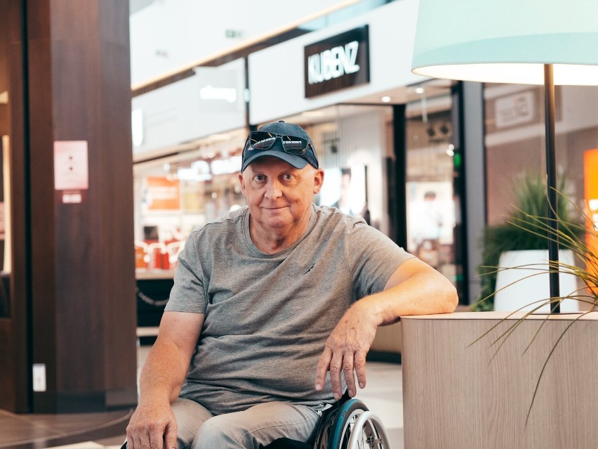 Chełmianin na wózku inwalidzkim chce przejechać 100 kilometrów aby wesprzeć niepełnosprawnych. Zobacz zdjęcia