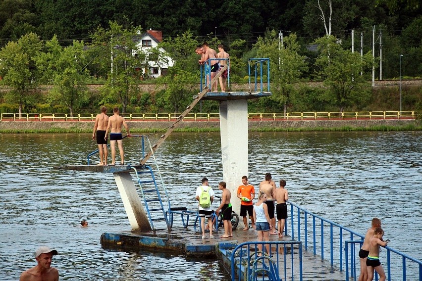 W sobotę 22 sierpnia przyszły rekordowe upały i plaże...