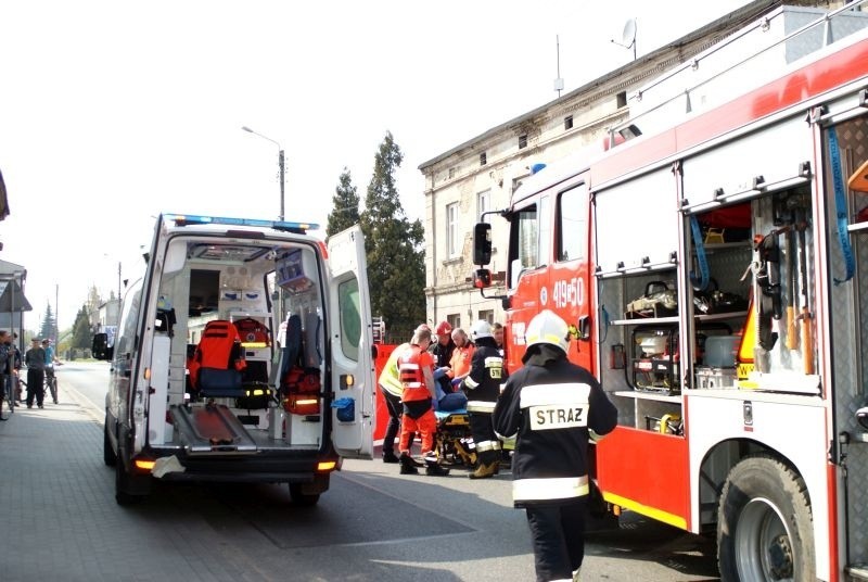 Groźny wypadek w Brzezinach [zdjęcia]