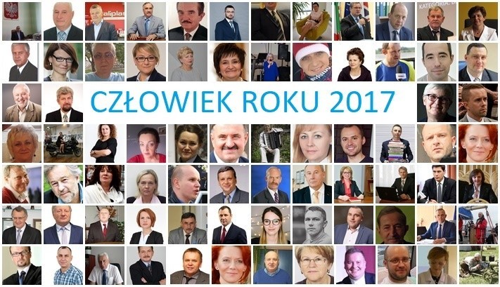 CZŁOWIEK ROKU 2017 - laureaci z powiatów oraz miast województwa lubelskiego