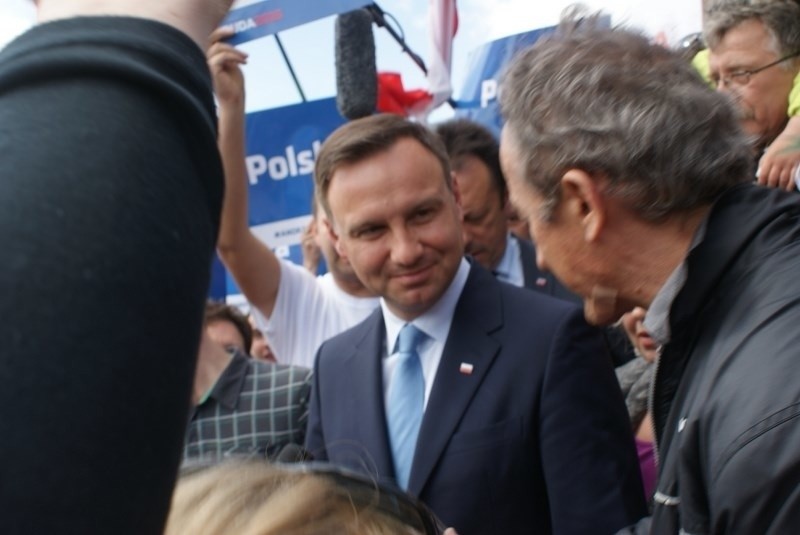 Andrzej Duda w Dąbrowie Górniczej