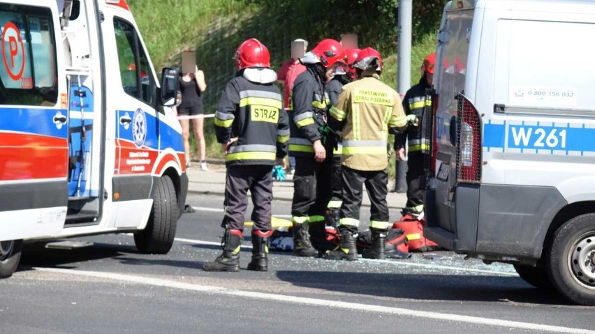 Wypadek w Koszalinie miał miejsce około godz. 15. Doszło do...